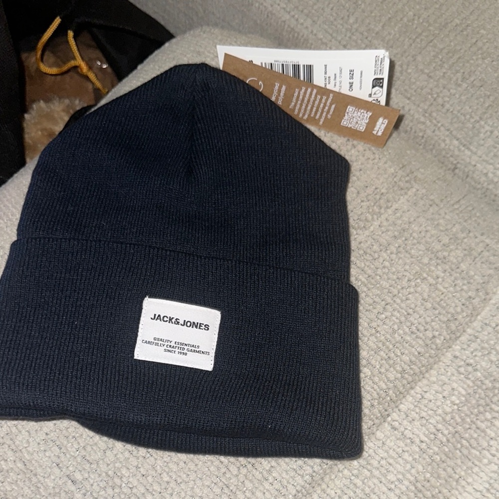 Jack & Jones Black Beanie